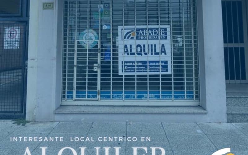 🏙️ LOCAL EN PLENO CENTRO EN ALQUILER -Guemes 810